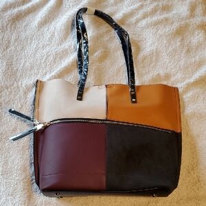 Montgomery Ward Selene Colorblock Tote